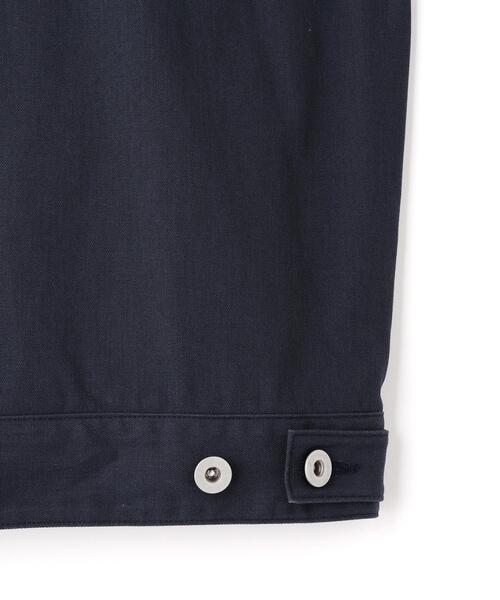 YLEVE（イレーヴ）の「Ｙ / ORGANIC COTTON / RECYCLE POLYESTER TWILL BLOUSON（ブルゾン・メンズ・ホワイト/ネイビー・4/1）」の5枚目の写真