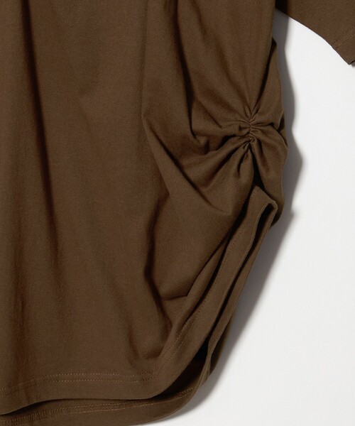 6（ロク）の「【別注】＜Ruro  for 6＞PINCH TEE/Tシャツ（Tシャツ/カットソー・レディース・ネイビー/ダークブラウン/ホワイト・FREE）」の16枚目の写真