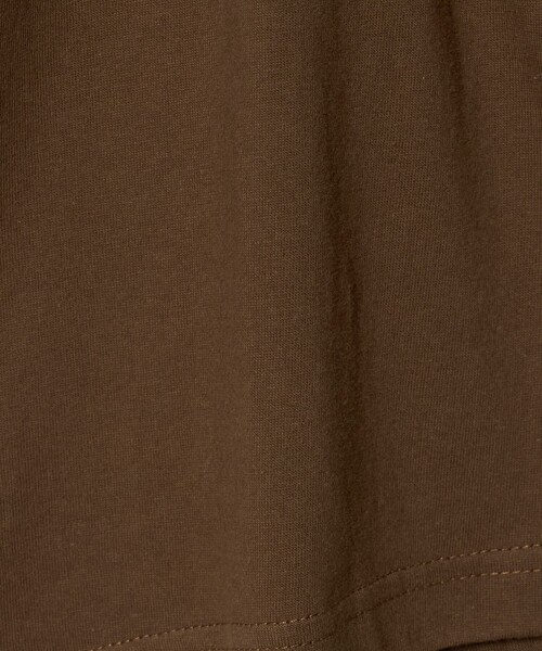 6（ロク）の「【別注】＜Ruro  for 6＞PINCH TEE/Tシャツ（Tシャツ/カットソー・レディース・ネイビー/ダークブラウン/ホワイト・FREE）」の6枚目の写真
