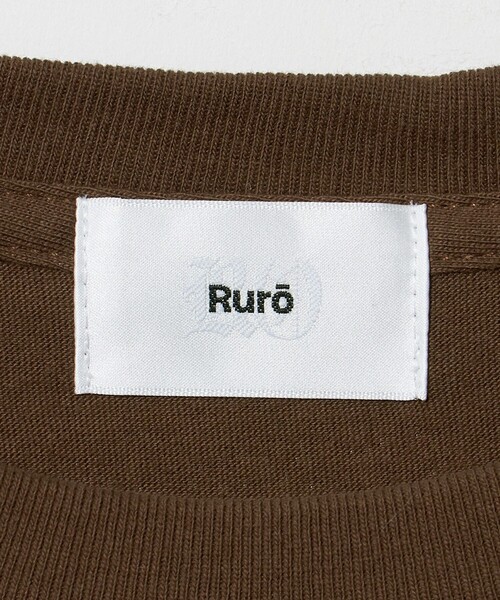 6（ロク）の「【別注】＜Ruro  for 6＞PINCH TEE/Tシャツ（Tシャツ/カットソー・レディース・ネイビー/ダークブラウン/ホワイト・FREE）」の7枚目の写真