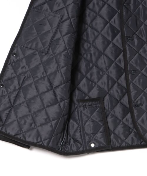 Traditional Weatherwear(トラディショナルウェザーウェア)の「WAVERLY(ダウンジャケット/コート・メンズ・ネイビー/ブラック×ブラック・38/36/42/40)」の4枚目の写真