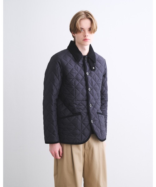 Traditional Weatherwear(トラディショナルウェザーウェア)の「WAVERLY(ダウンジャケット/コート・メンズ・ネイビー/ブラック×ブラック・38/36/42/40)」の2枚目の写真