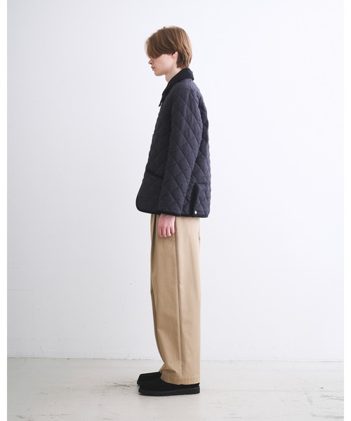 Traditional Weatherwear(トラディショナルウェザーウェア)の「WAVERLY(ダウンジャケット/コート・メンズ・ネイビー/ブラック×ブラック・38/36/42/40)」の6枚目の写真