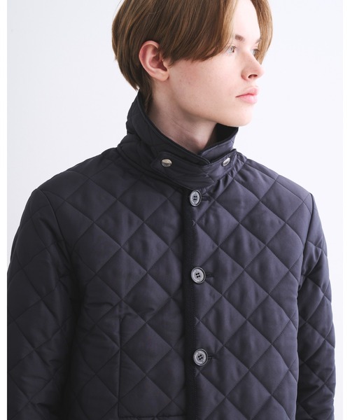 Traditional Weatherwear(トラディショナルウェザーウェア)の「WAVERLY(ダウンジャケット/コート・メンズ・ネイビー/ブラック×ブラック・38/36/42/40)」の8枚目の写真