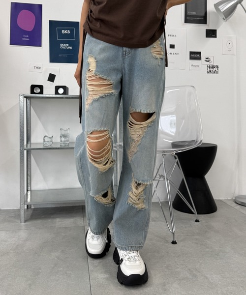 WEGO(ウィゴー)の「WEGO/コードMIXスニーカー(スニーカー・レディース・ブラック/ホワイト・MEDIUM/LARGE/SMALL)」の4枚目の写真