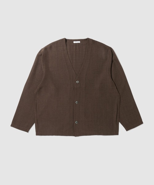 URBAN COLLECTION(アーバンコレクション)の「【URBAN COLLECTION/アーバンコレクション】ライトプリペラカーディガン(カーディガン/ボレロ・メンズ・ベージュ/チャコールグレー/ブラウン・L/XL/M/S)」の18枚目の写真