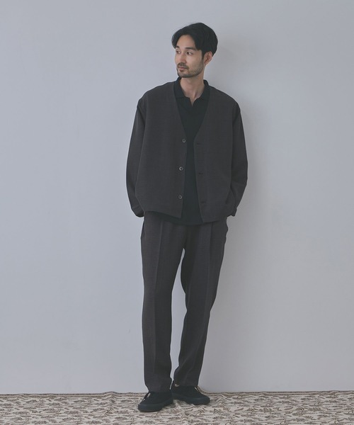 URBAN COLLECTION(アーバンコレクション)の「【URBAN COLLECTION/アーバンコレクション】ライトプリペラカーディガン(カーディガン/ボレロ・メンズ・ベージュ/チャコールグレー/ブラウン・L/XL/M/S)」の13枚目の写真