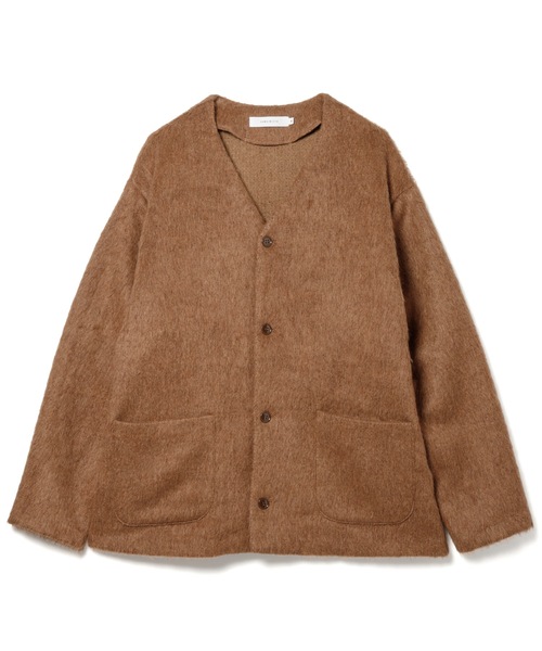 Sandinista(サンディニスタ)の「Frontman Shaggy Cardigan / シャギーカーディガン(カーディガン/ボレロ・メンズ・キャメル/ブラック/オレンジ・SMALL/LARGE/MEDIUM)」の2枚目の写真