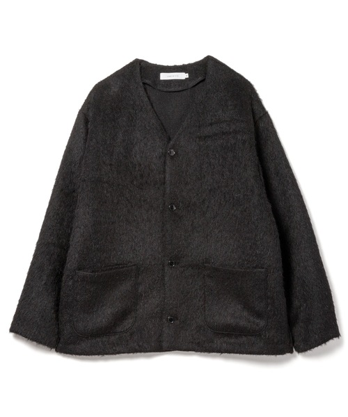 Sandinista(サンディニスタ)の「Frontman Shaggy Cardigan / シャギーカーディガン(カーディガン/ボレロ・メンズ・キャメル/ブラック/オレンジ・SMALL/LARGE/MEDIUM)」の1枚目の写真