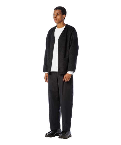 Sandinista(サンディニスタ)の「Frontman Shaggy Cardigan / シャギーカーディガン(カーディガン/ボレロ・メンズ・キャメル/ブラック/オレンジ・SMALL/LARGE/MEDIUM)」の15枚目の写真