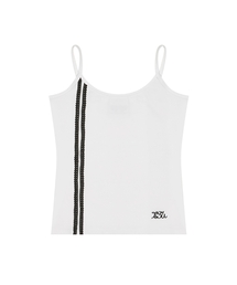 BASIC ILOVEU LACE SLEEVELESS(WHITE)