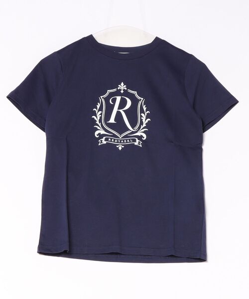 REDYAZEL(レディアゼル)の「エンブレムロゴTシャツ(Tシャツ/カットソー・レディース・ブラック/レッド/オフホワイト/ネイビー・FREE)」の5枚目の写真