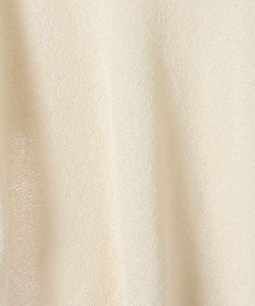 eL(エル)の「【eL】12G Boucle Loose Pullover/1044373(ニット/セーター・レディース・カーキ/オフホワイト/ピンク系その他・FREE)」の10枚目の写真