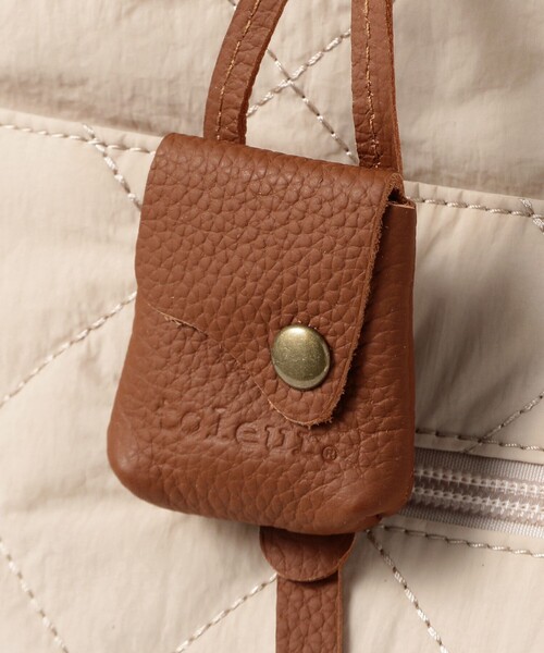 toleur(トーラ)の「【別注】toleur × Ray BEAMS / ナイロン キルトダブル ポケット バッグ(トートバッグ・レディース・ダークブラウン/ブラック/ナチュラル・ONE SIZE)」の7枚目の写真