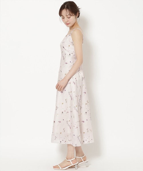 WILLSELECTION(ウィルセレクション)の「シアーボタニカルキャミワンピース(ワンピース・レディース・ブラック/ピンク/ホワイト・FREE)」の17枚目の写真