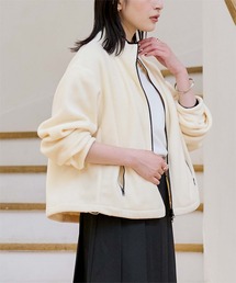 Wジップフリースブルゾン