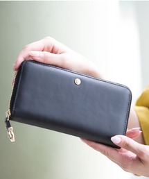 BARCOS（バルコス）の「【BARCOS/バルコス】GLウォレット ホースレザーコンパクト長財布＜カバロ ベルデ＞（財布）」