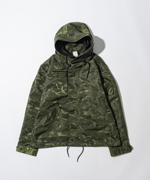 CASPER JOHN(キャスパージョン)の「Shadow camo short mods coat/シャドーカモショートモッズコート(モッズコート・メンズ・カーキ/ブラック・LARGE/MEDIUM/SMALL/X-SMALL)」の10枚目の写真