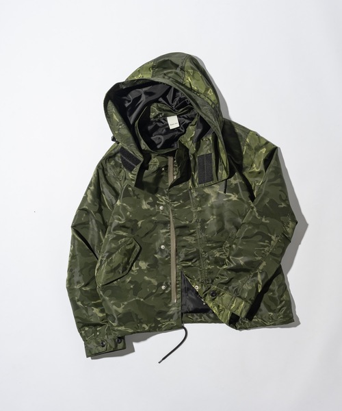CASPER JOHN(キャスパージョン)の「Shadow camo short mods coat/シャドーカモショートモッズコート(モッズコート・メンズ・カーキ/ブラック・LARGE/MEDIUM/SMALL/X-SMALL)」の11枚目の写真