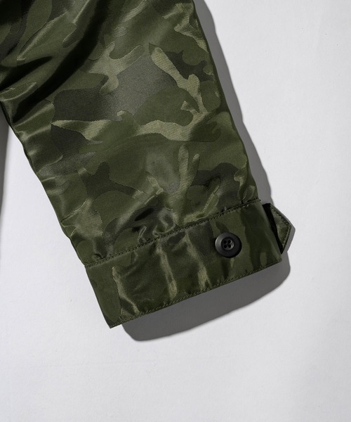 CASPER JOHN(キャスパージョン)の「Shadow camo short mods coat/シャドーカモショートモッズコート(モッズコート・メンズ・カーキ/ブラック・LARGE/MEDIUM/SMALL/X-SMALL)」の15枚目の写真