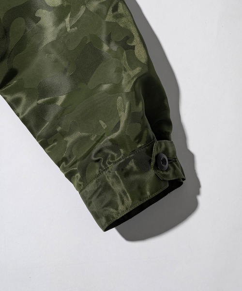 CASPER JOHN(キャスパージョン)の「Shadow camo short mods coat/シャドーカモショートモッズコート(モッズコート・メンズ・カーキ/ブラック・LARGE/MEDIUM/SMALL/X-SMALL)」の16枚目の写真