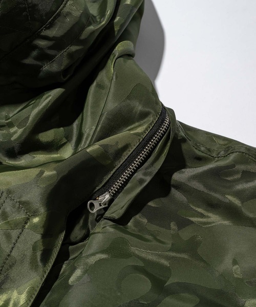 CASPER JOHN(キャスパージョン)の「Shadow camo short mods coat/シャドーカモショートモッズコート(モッズコート・メンズ・カーキ/ブラック・LARGE/MEDIUM/SMALL/X-SMALL)」の17枚目の写真