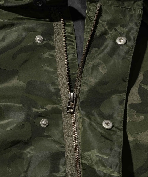 CASPER JOHN(キャスパージョン)の「Shadow camo short mods coat/シャドーカモショートモッズコート(モッズコート・メンズ・カーキ/ブラック・LARGE/MEDIUM/SMALL/X-SMALL)」の18枚目の写真