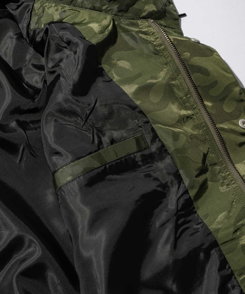CASPER JOHN(キャスパージョン)の「Shadow camo short mods coat/シャドーカモショートモッズコート(モッズコート・メンズ・カーキ/ブラック・LARGE/MEDIUM/SMALL/X-SMALL)」の19枚目の写真