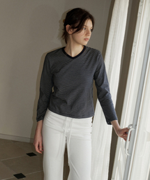Old Standard V Tee_Navy