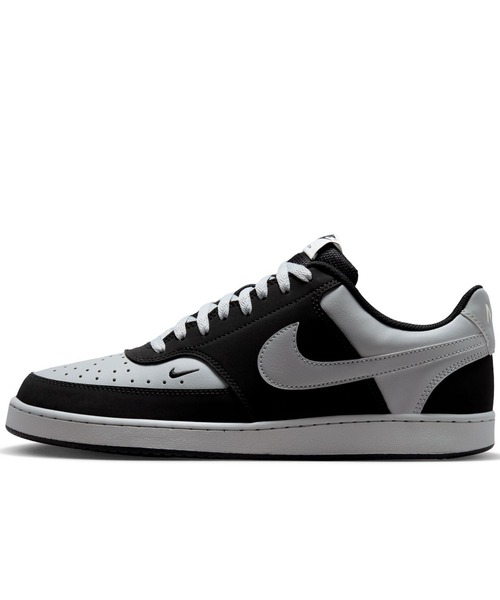 NIKE(ナイキ)の「NIKE ナイキ ナイキ コート ビジョン LO P NB(スニーカー・メンズ・ブラック×グレー・28.0cm/27.5cm/27.0cm/26.5cm/26.0cm/25.5cm/25.0cm)」の1枚目の写真