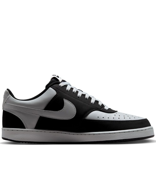 NIKE(ナイキ)の「NIKE ナイキ ナイキ コート ビジョン LO P NB(スニーカー・メンズ・ブラック×グレー・28.0cm/27.5cm/27.0cm/26.5cm/26.0cm/25.5cm/25.0cm)」の2枚目の写真