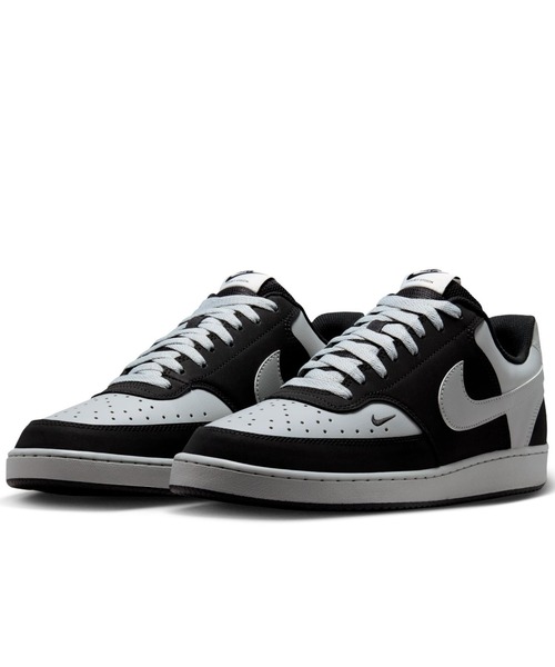 NIKE(ナイキ)の「NIKE ナイキ ナイキ コート ビジョン LO P NB(スニーカー・メンズ・ブラック×グレー・28.0cm/27.5cm/27.0cm/26.5cm/26.0cm/25.5cm/25.0cm)」の3枚目の写真