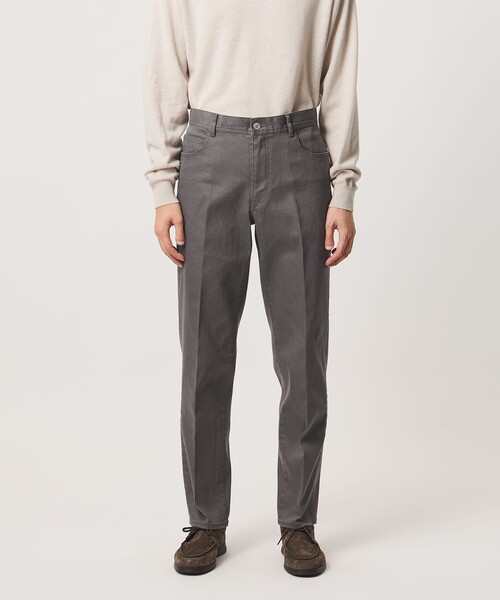 UNITED ARROWS(ユナイテッドアローズ)の「ドリル 5ポケット ベーシック ノープリーツ パンツ(チノパンツ・メンズ・グレー系/オフホワイト/ブラック・XL/L/M/S)」の10枚目の写真