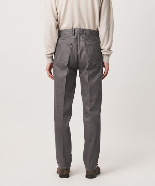 UNITED ARROWS(ユナイテッドアローズ)の「ドリル 5ポケット ベーシック ノープリーツ パンツ(チノパンツ・メンズ・グレー系/オフホワイト/ブラック・XL/L/M/S)」の12枚目の写真