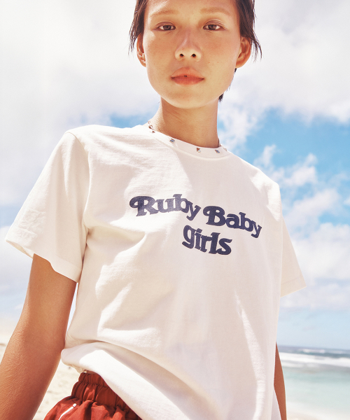 CENTAUR.KR(セントール)の「STUD HALF SLEEVE T-SHIRT_WHITE(Tシャツ/カットソー・レディース・その他・FREE)」の5枚目の写真