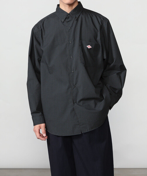 DANTON(ダントン)の「DANTON | ボタンダウン 長袖シャツ PLAID MEN(シャツ/ブラウス・メンズ・グリーン系その他/ブルー系その他5・40/38/42)」の2枚目の写真