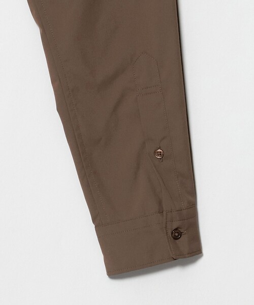 green label relaxing（グリーンレーベルリラクシング）の「【WEB限定】JUST fit コットンライク ポリエステル 長袖 シャツ（シャツ/ブラウス・メンズ・ブラウン系/コバルトブルー・XL/M/S/L）」の11枚目の写真