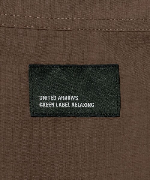 green label relaxing（グリーンレーベルリラクシング）の「【WEB限定】JUST fit コットンライク ポリエステル 長袖 シャツ（シャツ/ブラウス・メンズ・ブラウン系/コバルトブルー・XL/M/S/L）」の18枚目の写真