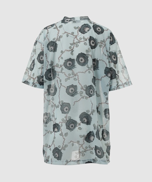 KIDILL(キディル)の「EYEBALL ROSE OVERSIZE SHEER T SHIRT ARTWORK BY TREVOR BROWN(Tシャツ/カットソー・メンズ・ブルー系その他・FREE)」の2枚目の写真