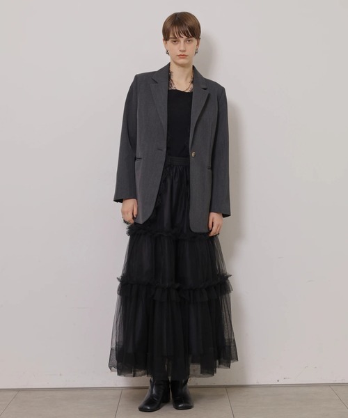 CADUNE(カデュネ)の「チュチュスカート(スカート・レディース・ブラック・38/34/36)」の10枚目の写真