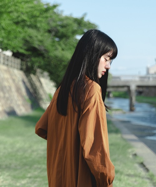 オオカミとフクロウ（オオカミとフクロウ）の「オオカミと陽だまり森の一日“長袖ワンピース”（ワンピース・レディース・ブラック/ブラウン・FREE）」の10枚目の写真