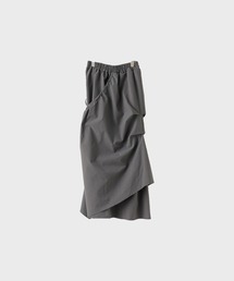 UNSTOA（アンストア）の「Tucked Design Side Ribbon Gather Long Skirt（スカート）」