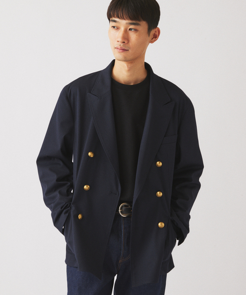 JOURNAL STANDARD relume(ジャーナルスタンダード レリューム)の「TRツイル ダブルブレスト ブレザー(テーラードジャケット・メンズ・ネイビー・MEDIUM/LARGE)」の18枚目の写真