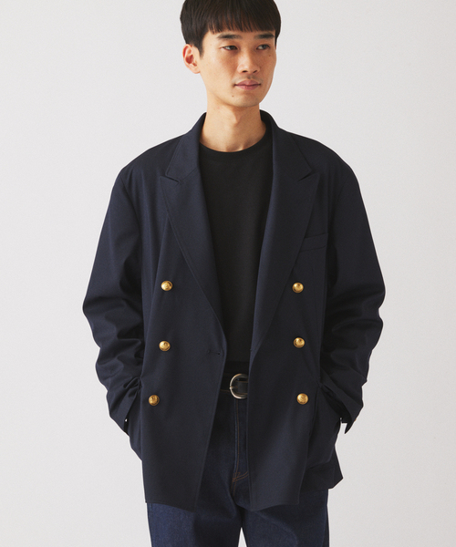 JOURNAL STANDARD relume(ジャーナルスタンダード レリューム)の「TRツイル ダブルブレスト ブレザー(テーラードジャケット・メンズ・ネイビー・MEDIUM/LARGE)」の21枚目の写真