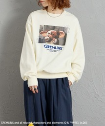 【WEB限定】[GREMLINS/グレムリン] フォトプリント クルーネックスウェット
