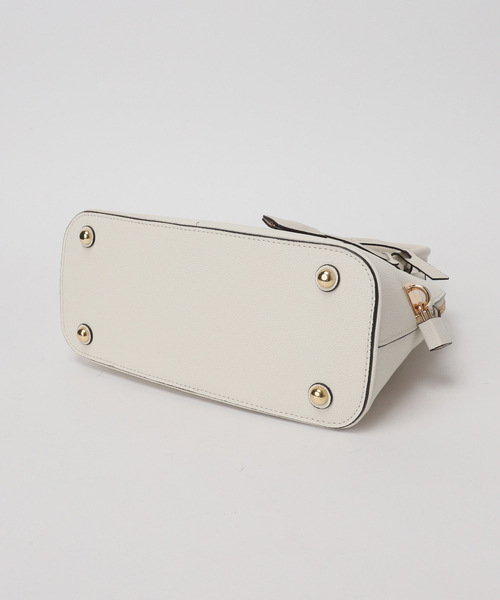 Spick & Span(スピックアンドスパン)の「《追加》mica della valle / ミカデラヴァッレ Katia ミニボストン(ボストンバッグ・レディース・グレー・FREE)」の19枚目の写真