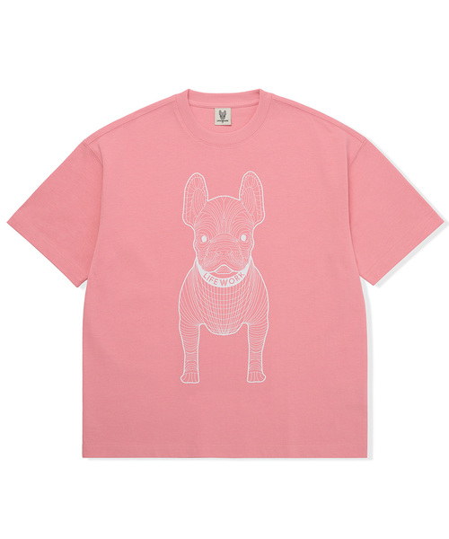 LIFE WORK(ライフワーク)の「共用) ビッグラドック 半袖Tシャツ(Tシャツ/カットソー・メンズ・ダークパープル/ブラウン/グリーン/ライトグレー/ピンク/ブラック×レッド/ホワイト/ブラック×ホワイト/グレー/ブラック×グリーン・L/XL/M/X-SMALL/S)」の10枚目の写真