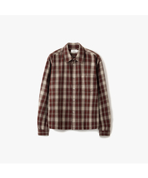 [COCLXSAKHYEONG] セミクロップドフランネルチェックシャツ 5 COLOR COOSSH207