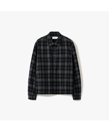 [COCLXSAKHYEONG] セミクロップドフランネルチェックシャツ 5 COLOR COOSSH207