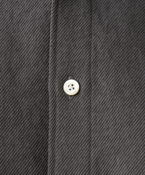 DANTON(ダントン)の「Women's Polyester Twill Shirt Jacket(シャツ/ブラウス・レディース・グレイッシュベージュ/マスタード/チャコール/ブラウン・38/36/34)」の10枚目の写真